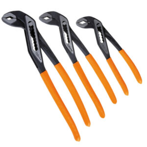 BETA TOOLS - Serie di pinze regolabili cerniera chiusa - 175 mm, 250 mm e 300 mm.