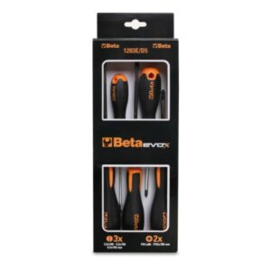 BETA TOOLS - Set di 8 cacciaviti Evox