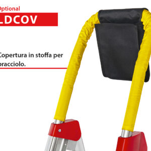 FARAONE - Copertura in stoffa gialla e sacca sostitutiva per bracciolo Lady e Domus