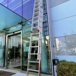 FARAONE - Scala professionale a corda a tre elementi in alluminio ST350/3CM