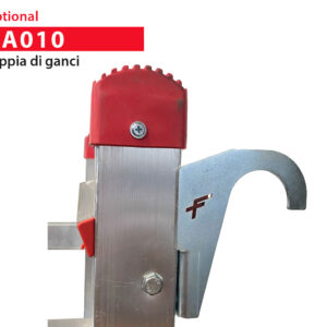 FARAONE - Gancio di arresto regolabile per scale singole T.1