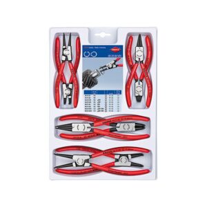 KNIPEX - Assortimento di pinze per anelli di sicurezza