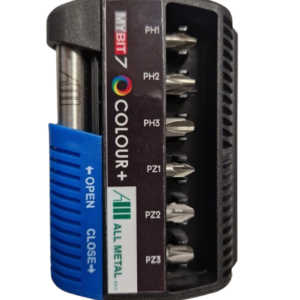 KRINO - Assortimento 6 inserti + portainserti - All Metal