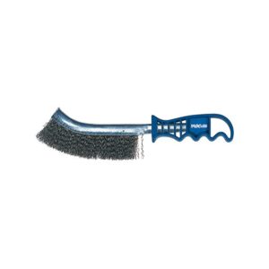 ABC TOOLS - SPAZZOLA FILO METALLICO FILO ONDULATO - ACCIAIO 250MM
