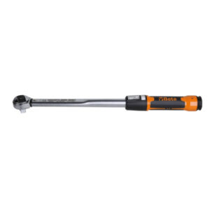 BETA TOOLS - Chiave dinamometrica a scatto Zero-Reset per serraggi destrorsi 10÷50 NM - Quadro 3/8'
