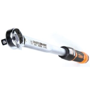 BETA TOOLS - Chiave dinamometrica a scatto per serraggio destrorso 40/200nm QUADRO 1/2′ REVERSIBILE