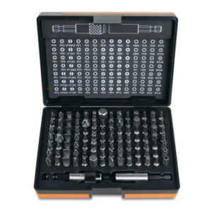 BETA TOOLS -  Cassetta da 98 inserti e due portainserti