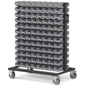 FAMI - Carrello + Picking Box  Mis 1 - GRIGIO