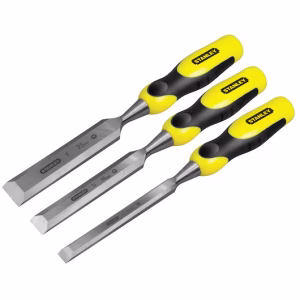 STANLEY - SET 3 SCALPELLI "DYNAGRIP"