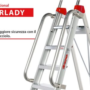 FARAONE RICAMBI- Coppia braccioli corto per LADY da 4 a 7 gradini