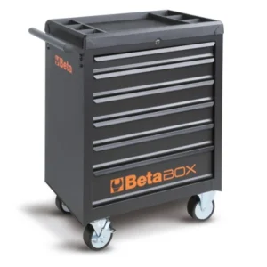 BETA TOOLS - Cassettiera mobile con 6 cassetti e assortimento di 196 utensili universali
