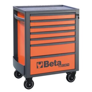 BETA TOOLS - CASSETTIERA RSC24 + ASSORTIMENTO 224UTENSILI INDUSTRIA-ORANGE